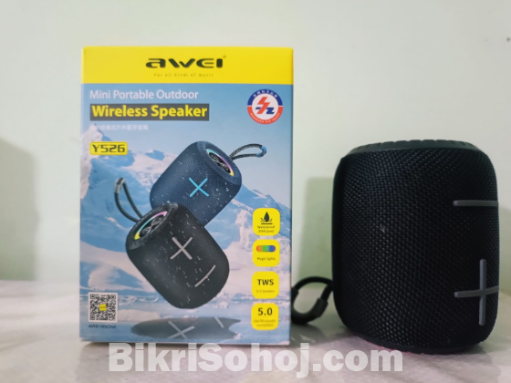 Awei Y526. Bluetooth wireless speaker